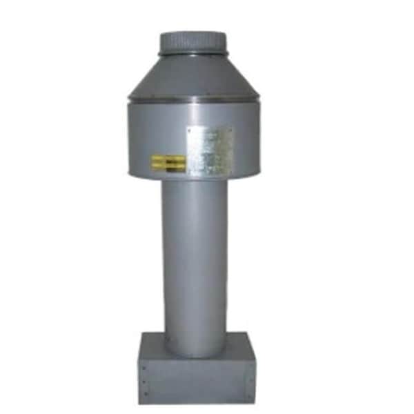 Rheem Rheem 014357 106A Indoor Draft Hood with Adapter for Model Pool Heater 14357 - main